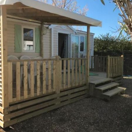 Mobile Home Tout Confort Climatise 4 A 6 Personnes Camping Les Salins De La Gardiole Ancien Camping De L'Europe A Vic La Gardiole Exterior photo